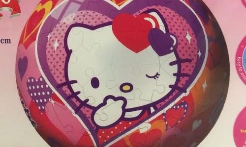 Пъзел топка 108 части Hello Kitti Ravensbureg 7+ с