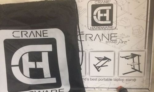 Професионална DJ стойка за лаптоп Crane Pro Laptop