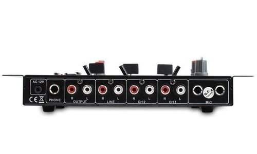 Компактен миксер Ibiza DJ21USB-BT mixer DJ стерео 