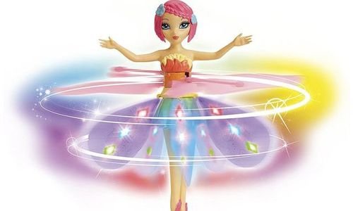 Летяща фея Flutterbye Rainbow дъга детска кукла 