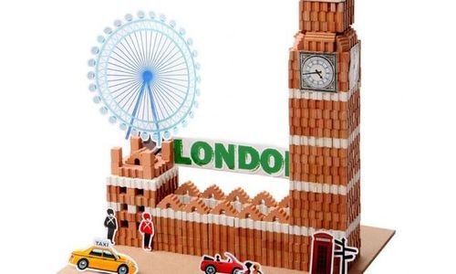 Конструктор с тухлички Биг Бен Kossem 6128 Big Ben