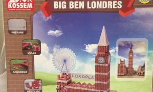 Конструктор с тухлички Биг Бен Kossem 6128 Big Ben