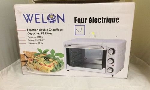 Фурна Welon JK-2501B 1500 W 250°C 28 литра печка