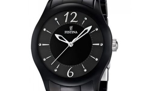 Дамски часовник Festina F166382 керамичен Аналогов