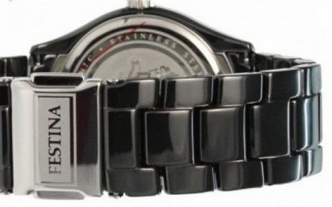 Дамски часовник Festina F166382 керамичен Аналогов