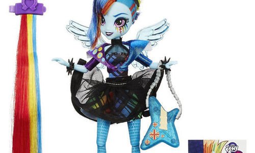Кукла Rainbow Dash от Equestria Girls Rainbow Rock