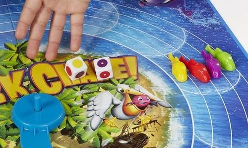 Настолна игра Requin Zinzin Hasbro 33893 акула заб
