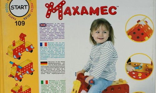 Дървен конструктор Maxamec 09003 Start 109 части к