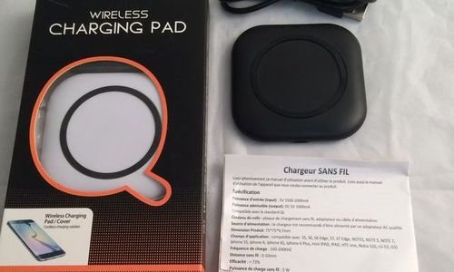Безжично зарядно Wireless Charging Pad Пад поставк