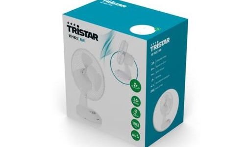 Вентилатор Tristar VE-5923 FAN бял с метална рамка