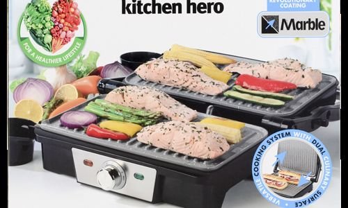 Тостер Kitchen Hero 2558993 контактен грил скара б