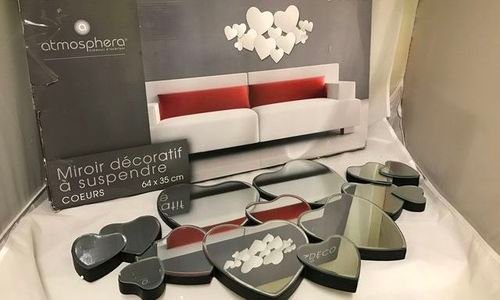Декорация за стена с дизайн сърца Atmosphera Coeur