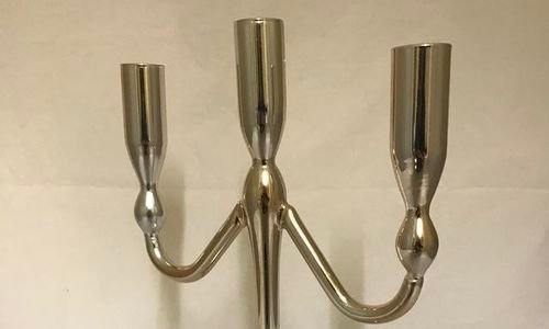 Свещник за 3 свещи Blakc Design 501505 Gull златен