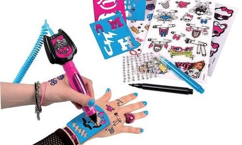 Детски комплект студио за татуировки Monster High 
