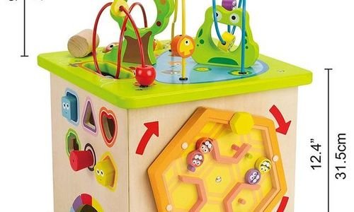 Игрален куб Hape Country Critters E1810 дидактичес