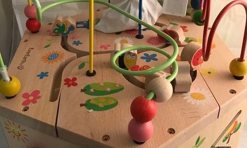 Интерактивен дървен куб Everearth 7in1 EE33285 Gar