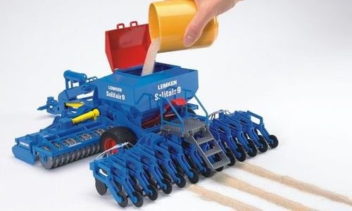 Ремарке сеялка Bruder 02026 LEMKEN Solitair 9 мулт