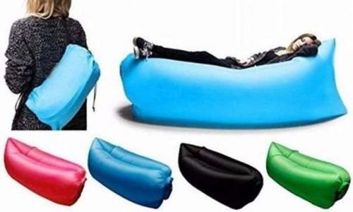 Надуваемо легло Bubble bed кресло чувал барбарон 