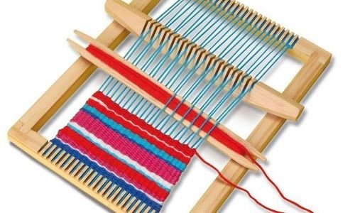 Детски дървен стан SES Creative Weaving Loom 00876
