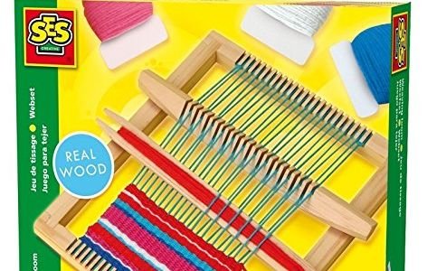 Детски дървен стан SES Creative Weaving Loom 00876
