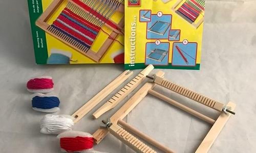 Детски дървен стан SES Creative Weaving Loom 00876