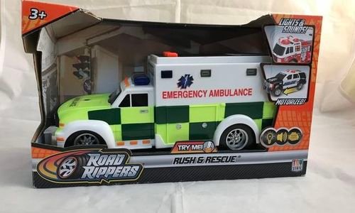 Линейка Road Rippers Rush & Rescue Ambulance кола 