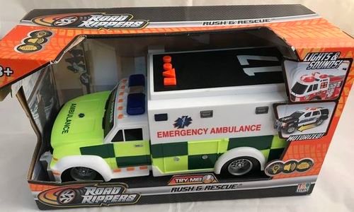 Линейка Road Rippers Rush & Rescue Ambulance кола 