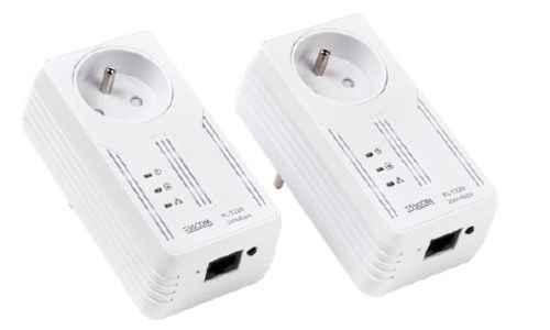 Powerline адаптер Esscom PL-1220 комплект 2 устрой