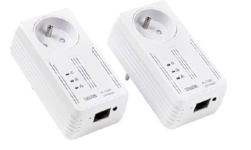 Powerline адаптер Esscom PL-1220 комплект 2 устрой
