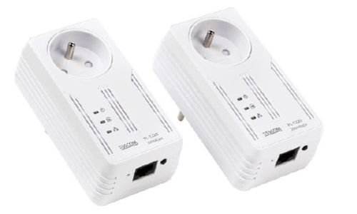 Powerline адаптер Esscom PL-1220 комплект 2 устрой