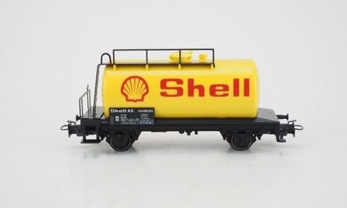 Вагон Shell Mаrklin 4442 Цистерна влак електрическ