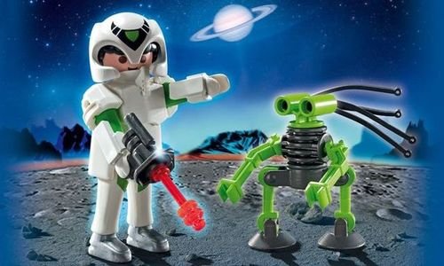 Космонавт и шпионски робот Playmobil 5241 фигурки 