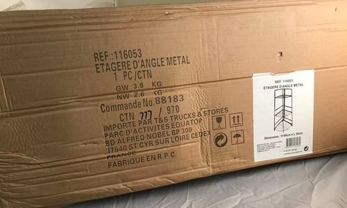 Ъглова етажерка за цветя Etagere D'angle Metal 116