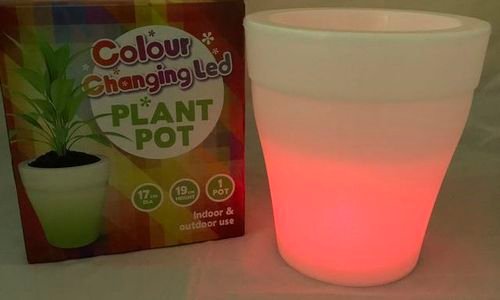 Светеща LED саксия Colour Change Plant Pot Led 