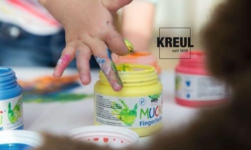 Боя за рисуване върху текстил с пръсти MUCKI Finge