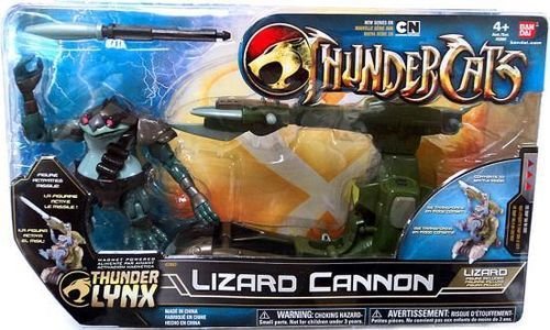 Фигурка с ракетно оръжие ThunderCats Bandai Lizard