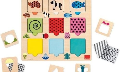 Дървена игра Goula DIS53130 пъзел играчка Голям дъ