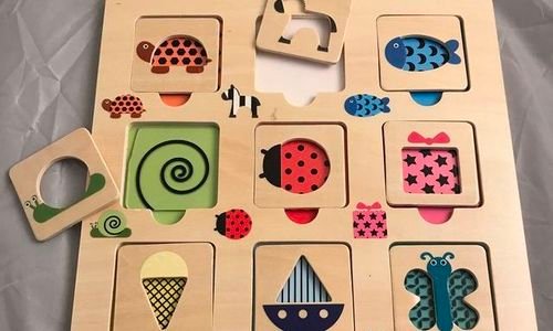 Дървена игра Goula DIS53130 пъзел играчка Голям дъ