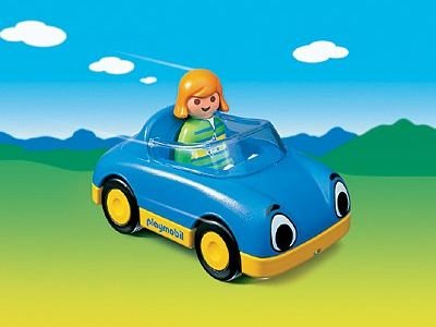Детска играчка количка с човече Playmobil 6758 пре
