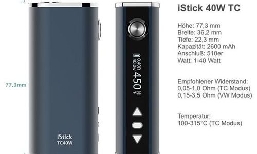Бокс мод за електронна цигара Riccardo Eleaf iStic