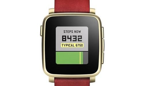 Часовник Pebble Time Steel smartwatch Smart смарт 