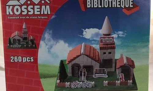 Конструктор с тухлички библиотека Kosem 6123 сград