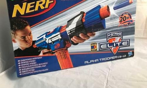 Бластер Nerf N-Strike Alpha Trooper CS-12 пушка нъ