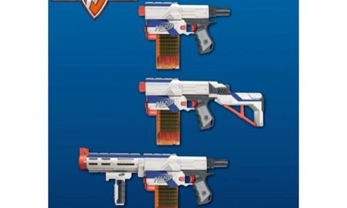 Hasbro Nerf N-Strike Blaster 4 в 1 Retaliator Блас
