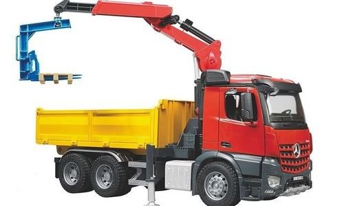 Kамион с Kран Bruder Mercedes Arocs 03651 1:16 Сам