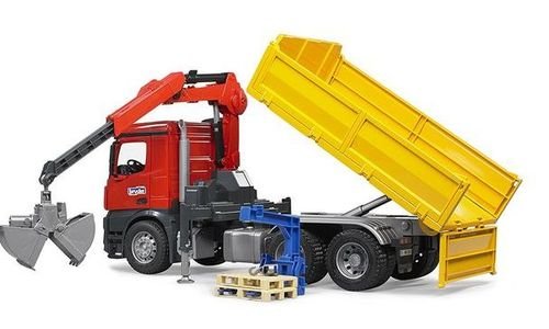 Kамион с Kран Bruder Mercedes Arocs 03651 1:16 Сам