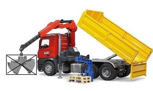 Kамион с Kран Bruder Mercedes Arocs 03651 1:16 Сам