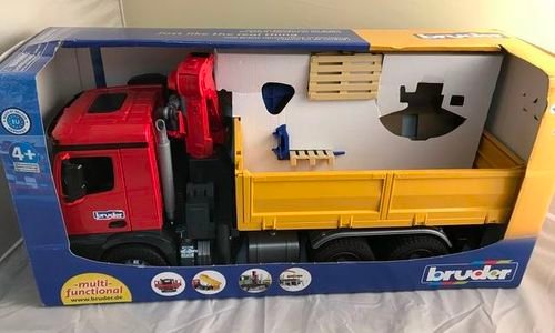 Kамион с Kран Bruder Mercedes Arocs 03651 1:16 Сам
