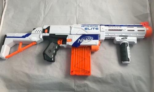 Hasbro Nerf N-Strike Blaster 4 в 1 Retaliator Блас