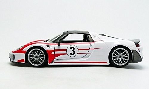 Метален модел кола Bburago Porsche 918 Spyder Weis